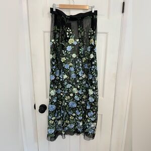 Beautiful embroidery skirt